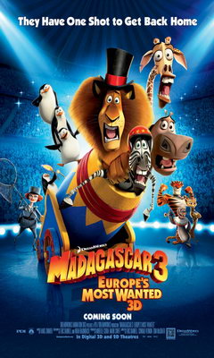 Μαδαγασκάρη 3: Οι Φυγάδες της Ευρώπης (2012)
